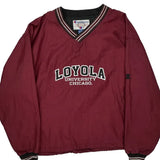 Loyola University Chicago Champion College Windbreaker - 2XL Burgundy Nylon