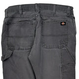 Dickies Carpenter Pants - 34W 29L Gray Cotton Blend