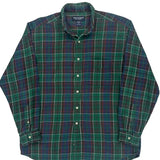 Britches Checked Flannel Shirt - XL Red Cotton