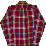 Polo By Ralph Lauren Checked Shirt - Large Red Cotton