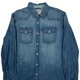 Modern Fit Levis Denim Shirt - XL Blue Denim