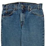 Made In USA Levis Orange Tab 550 Jeans - 33W 34L Blue Cotton