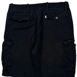 American Eagle Cargo Shorts - 38W 10L Black Cotton