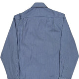 Tommy Hilfiger Checked Shirt - Medium Blue Cotton