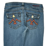 Vigoss Boot Cut Jeans - 28W UK 6 Blue Denim