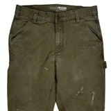Carhartt Carpenter Trousers - 32W 32L Brown Cotton