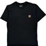 Carhartt T-Shirt - Small Black Cotton