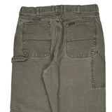 Schmidt Carpenter Trousers - 32W 31L Grey Cotton