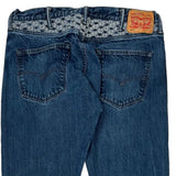 501 Levis Jeans - 36W 34L Blue Cotton