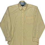 Tommy Hilfiger Shirt - Large Yellow Cotton