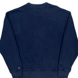 Colorblock Design Tommy Jeans Sweatshirt - Small Red Cotton