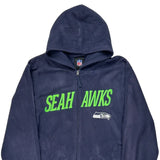 Seattle Seahawks NFL Fleece - 2XL Navy Polyester