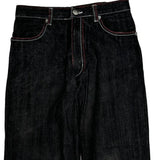 Evolution Wide Leg Jeans - 30W 28L Dark Wash Cotton