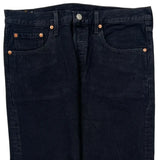 501 Levis Jeans - 34W 27L Black Cotton