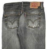501 Levis Jeans - 32W 30L Gray Cotton