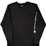 Carhartt Long Sleeve T-Shirt - Medium Black Cotton