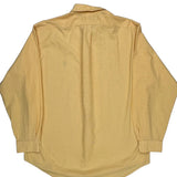 Ralph Lauren Checked Shirt - Large Yellow Cotton