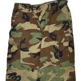 US Army Unbranded Camo Cargo Pants - 34W 30L Camo Cotton