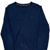 Tommy Hilfiger Jumper - Large Blue Cotton