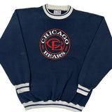 Chicago Bears Crable Football Sweatshirt - XL Navy Cotton Blend