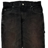 Dickies Carpenter Pants - 32W 30L Black Cotton
