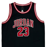 Chicago Bulls Jordan Graphic Jersey - XL Black Polyester