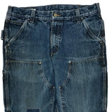 Carhartt Double Knee Carpenter Jeans - 33W 31L Blue Denim