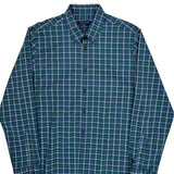 Tommy Hilfiger Checked Shirt - XL Green Cotton