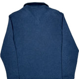 Polo By Ralph Lauren 1/4 Zip - Medium Blue Cotton