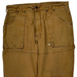 Dickies Carpenter Pants - 35W 30L Brown Cotton