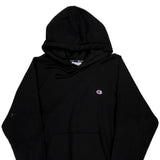 Champion Hoodie - Medium Black Cotton