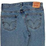 550 Levis Jeans - 35W 32L Blue Cotton