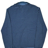 Polo By Ralph Lauren Striped 1/4 Zip - XL Blue Cotton