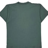 Single Stitch Timber Wolf Anvil T-Shirt - Large Green Cotton