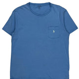 Polo By Ralph Lauren T-Shirt - Large Blue Cotton