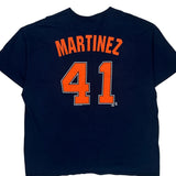 Tigers Majestic T-Shirt - 2XL Navy Cotton