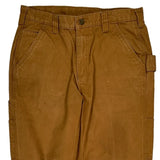 Brahma Carpenter Trousers - 32W 30L Brown Cotton