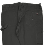 Dickies Cargo Pants - 42W 30L Black Cotton