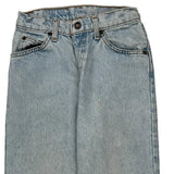 Made In USA Levis Slim Jeans - 23W 28L Light Wash Cotton
