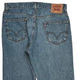 505 Levis Jeans - 34W 30L Blue Denim