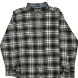 Trout Run Woolrich Checked Flannel Shirt - XL Black & White Cotton