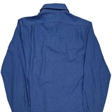 Polo By Ralph Lauren Checked Shirt - Small Blue Cotton