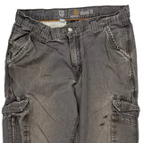Carhartt Cargo Trousers - 32W 32L Grey Cotton