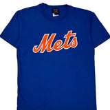 Mets Cooperstown Collection Mlb T-Shirt - Large Blue Cotton