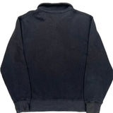 Walt Disney World Disney Collared 1/4 Zip - Large Black Cotton