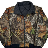 Mossy Oak Camo Bomber Jacket - Large Camo Polyester