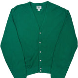 Made In USA Izod Cardigan - Large Green Acrylic