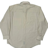 Yves Saint Laurent Shirt - Large Cream Cotton