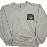 North Shore Brewing Co. Crazy Shirts Graphic Sweatshirt - Large Grey Cotton