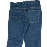 Made In USA Levis Flare Bell Bottoms Jeans - 32W 30L Blue Denim